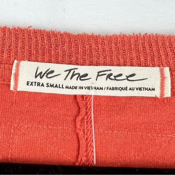 Free People Kasee Muscle Tee Sz XS Baked Earth Knit - Picture 4 of 13